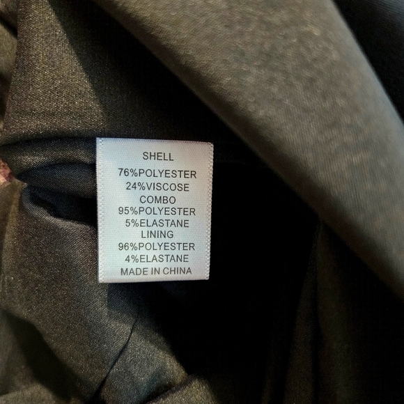 Adrianna Papell Metallic Purple & Gold Lace Leopard Print Dress - Picture 6 of 7